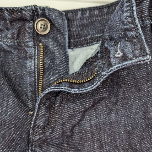 LOFT Dark Wash Denim Shorts Size 4 - Picture 8 of 9
